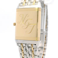 Jaeger Lecoultre 250.5.86 Reverso SS/Yellow Gold Engraved