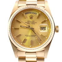Rolex 18038 Day-Date 36mm 18k YG