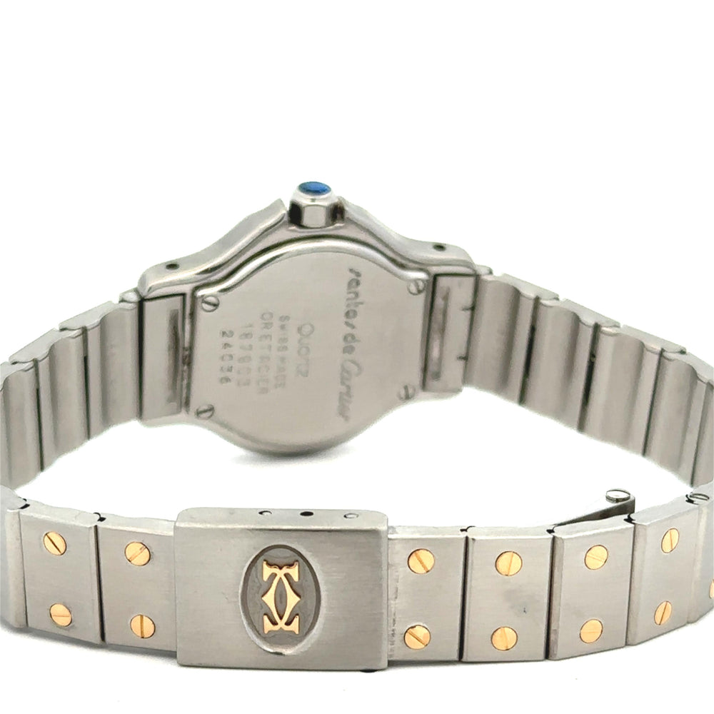 Cartier Santos 30mm Quartz Watch Stainless Steel & Gold 187903