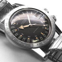 Glycine Airman PAT 314050 SS with Two Custom Bands