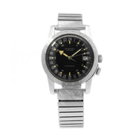 Glycine Airman PAT 314050 SS with Two Custom Bands