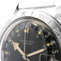Glycine Airman PAT 314050 SS with Two Custom Bands