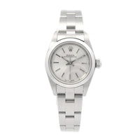 Rolex 76080 OP 34mm Stainless Steel Silver Dial