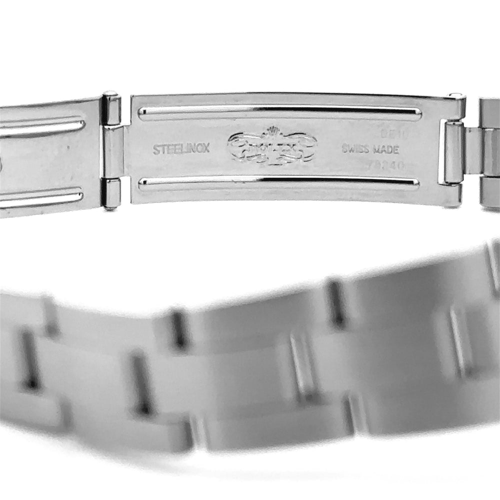 Rolex 76080 OP 34mm Stainless Steel Silver Dial