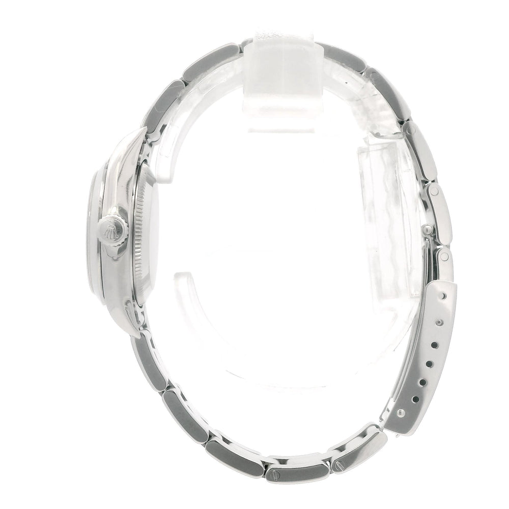 Rolex 76080 OP 34mm Stainless Steel Silver Dial