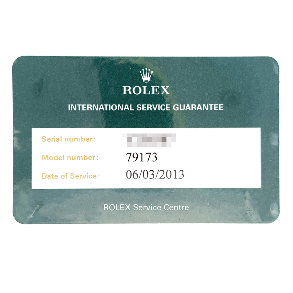 Rolex $5500 79173 Datejust SS/Yellow Gold