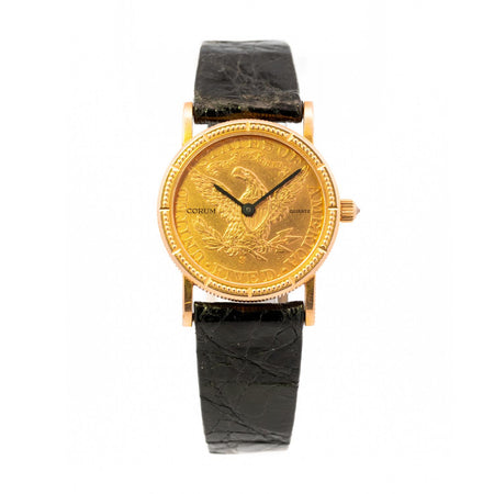Corum 1900-S $5 Liberty Coin Watch 18k YG