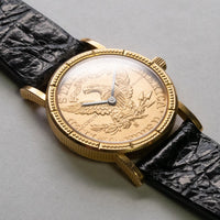 Corum 1900-S $5 Liberty Coin Watch 18k YG