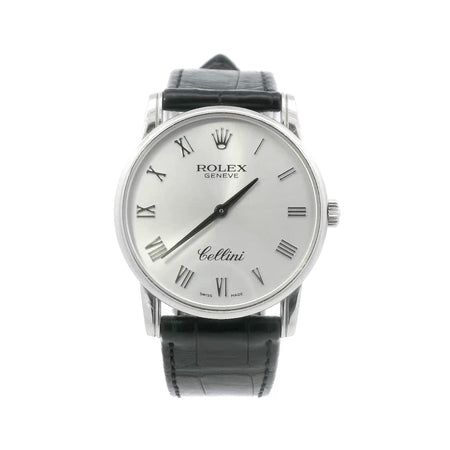 Rolex Cellini 32mm 18k White Gold 51169