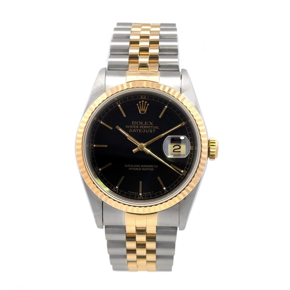 Rolex $8500 16233 Datejust 36mm SS/YG