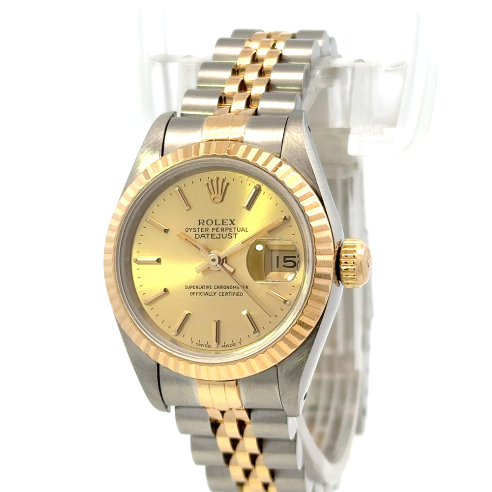 Rolex Datejust 26mm SS/Yellow Gold  69173