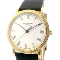 Patek Philippe Calatrava 34mm 18k YG Date