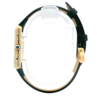 Cartier Tank 23mm Yellow Gold Plated on Leather