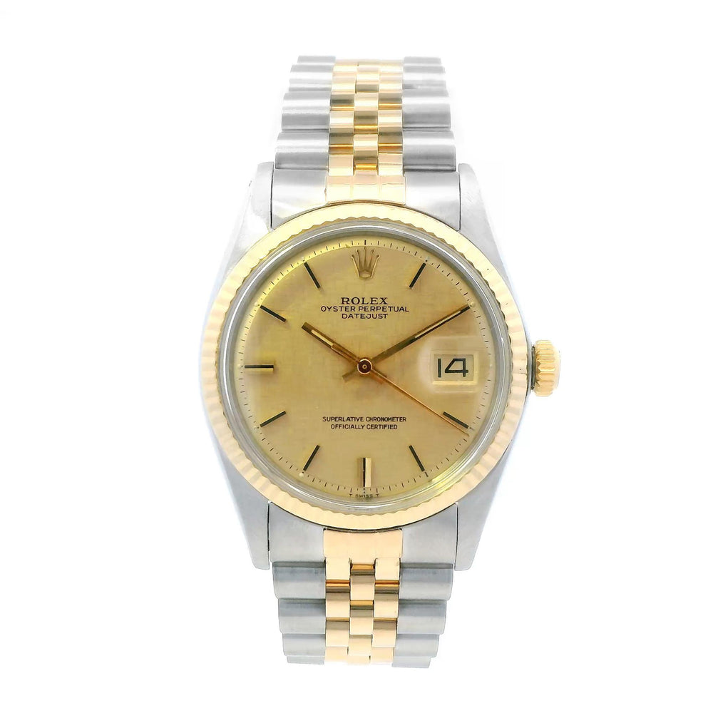 Rolex 1601 Datejust 36mm SS/Yellow Gold