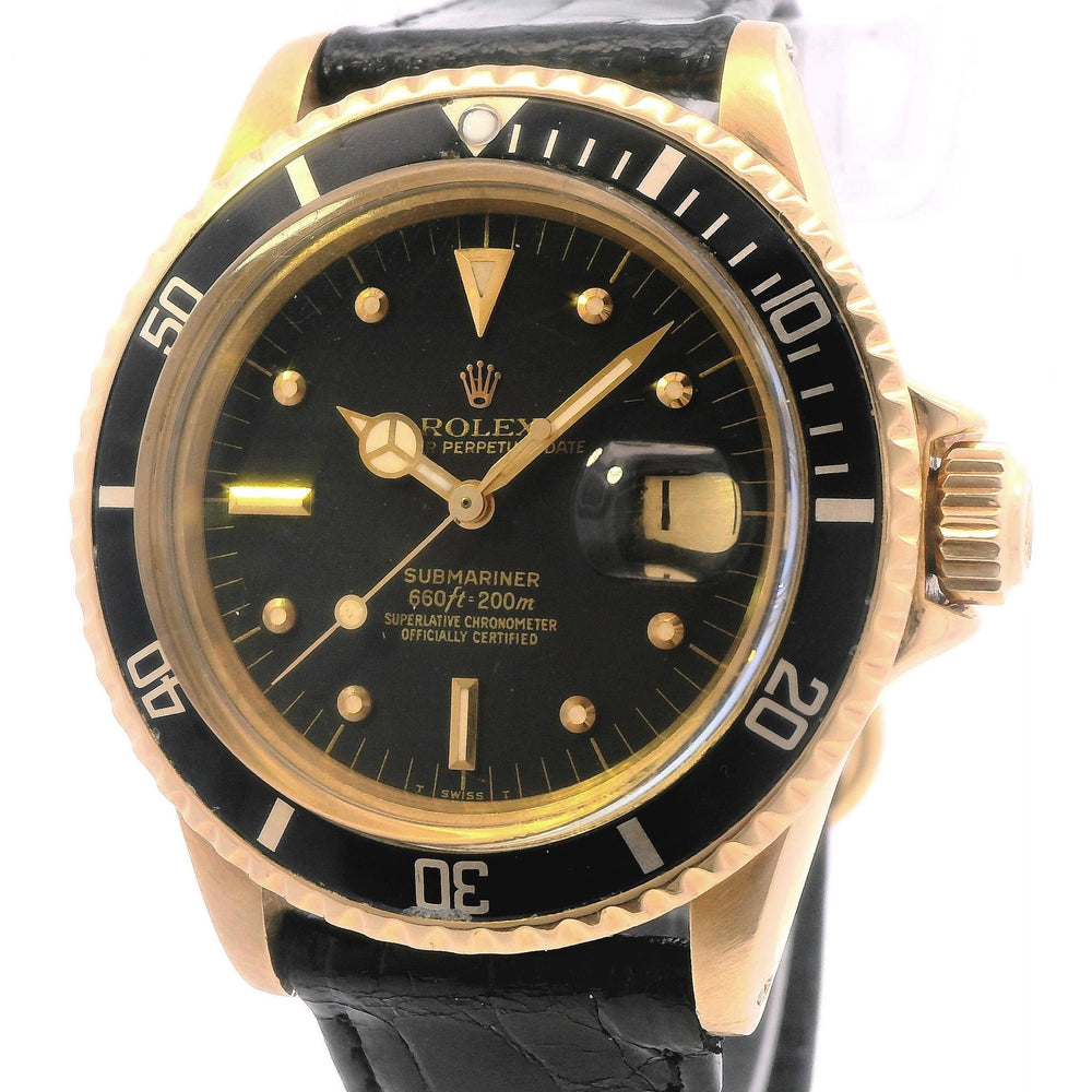Rolex 1680 Submariner 40mm 18k YG