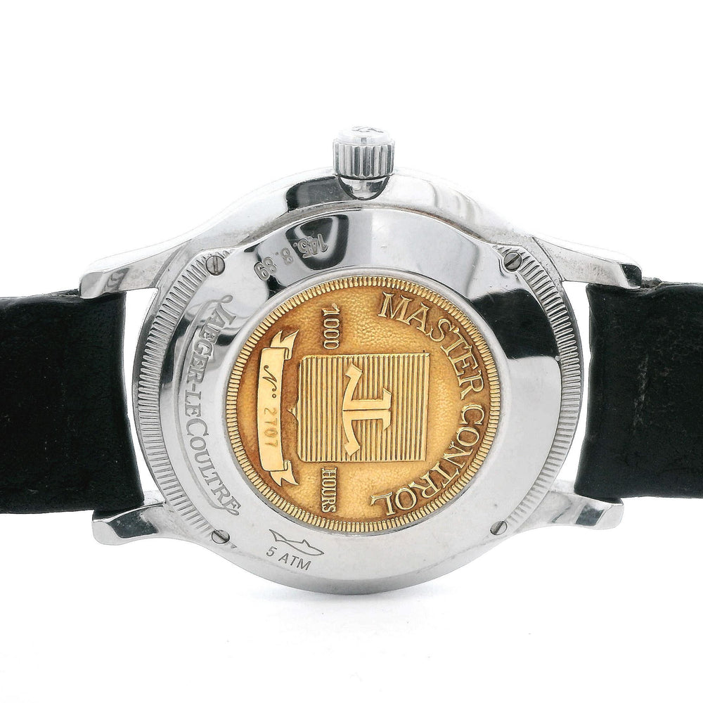 Jaeger-LeCoultre Master 37mm Stainless Steel on Leather