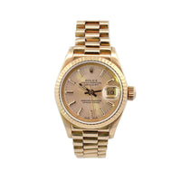 Rolex Ladies Datejust 26mm Yellow Gold 69178