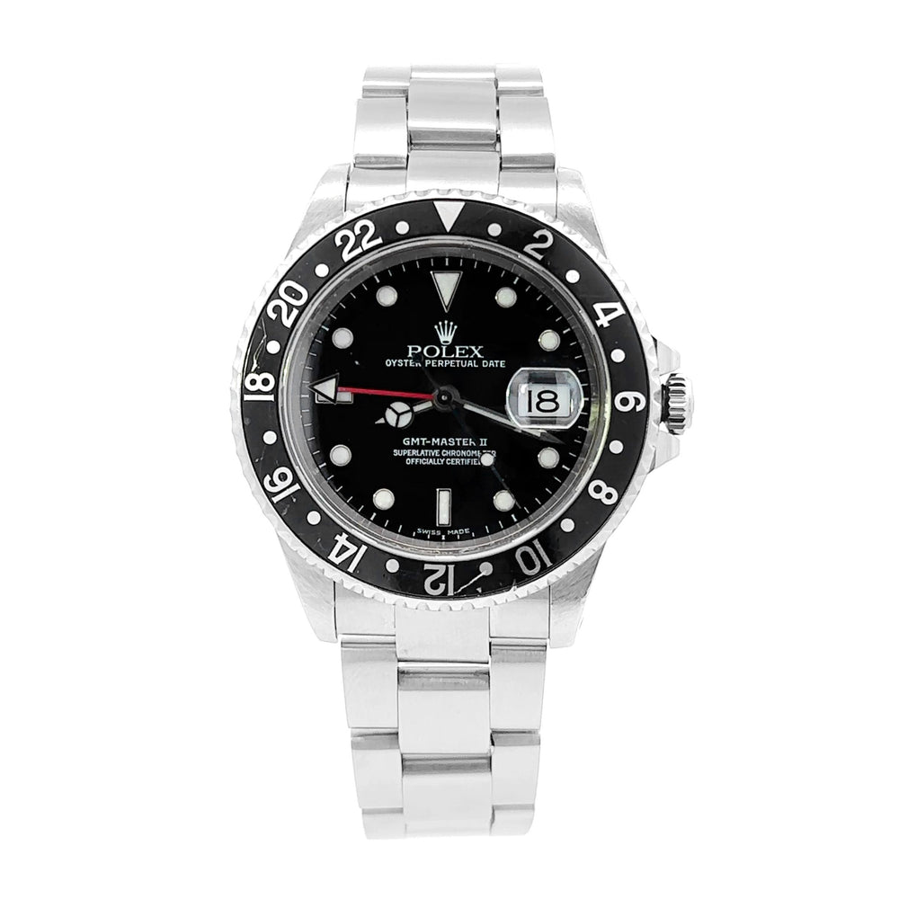 Rolex GMT Master II 40mm Stainless Steel  16710