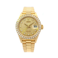 Rolex 69178 Datejust 26mm 18k YG Diamond