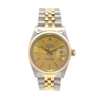 Rolex Datejust SS/Yellow Gold