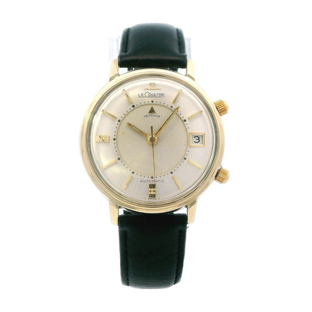 LeCoultre Memovox Vintage 38mm 14k Yellow Gold
