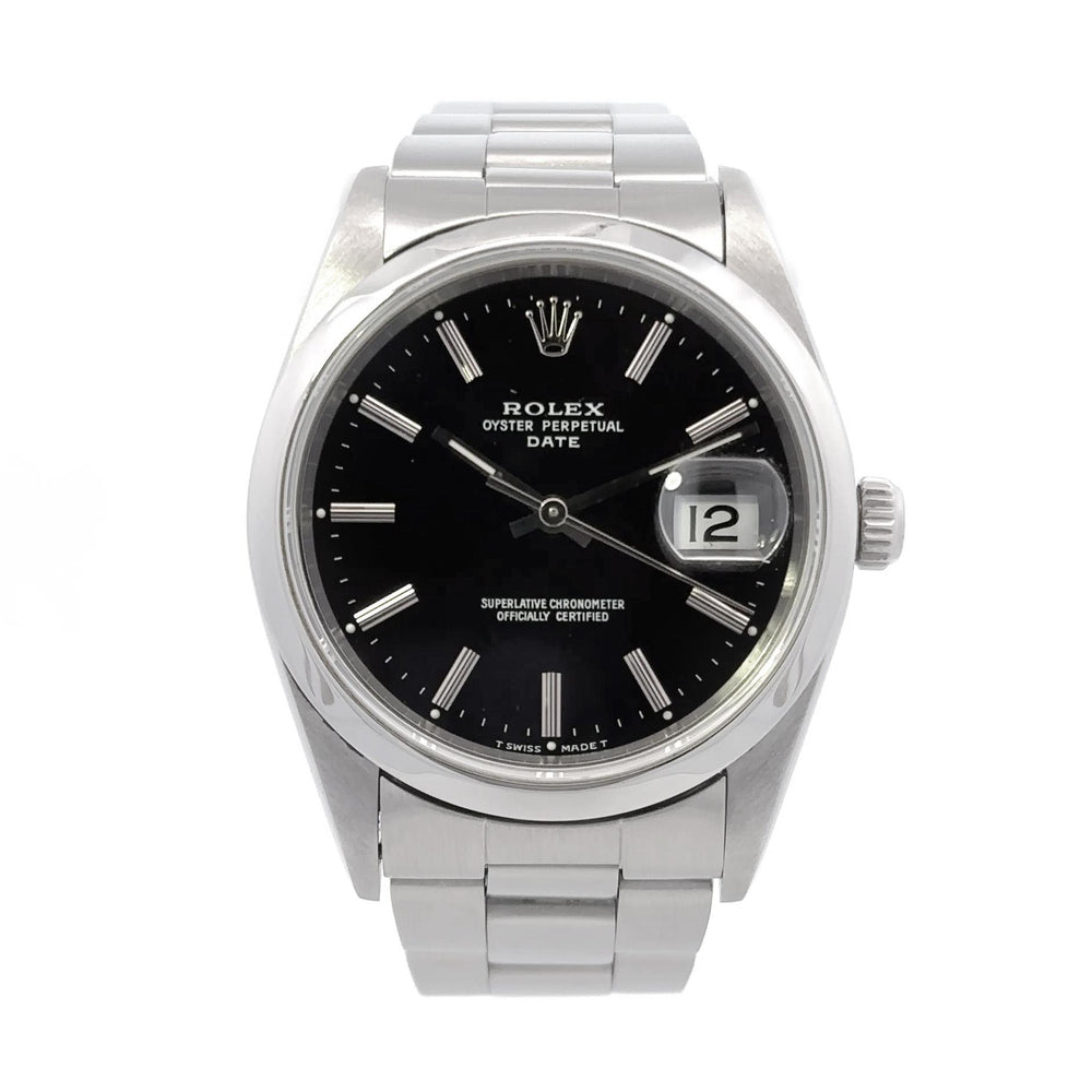 Rolex Date 34mm Stainless Steel 015200