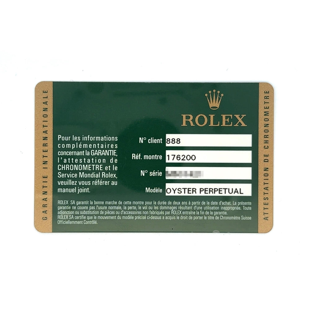 Rolex Oyster Perpetual 26mm Stainless Steel 176200