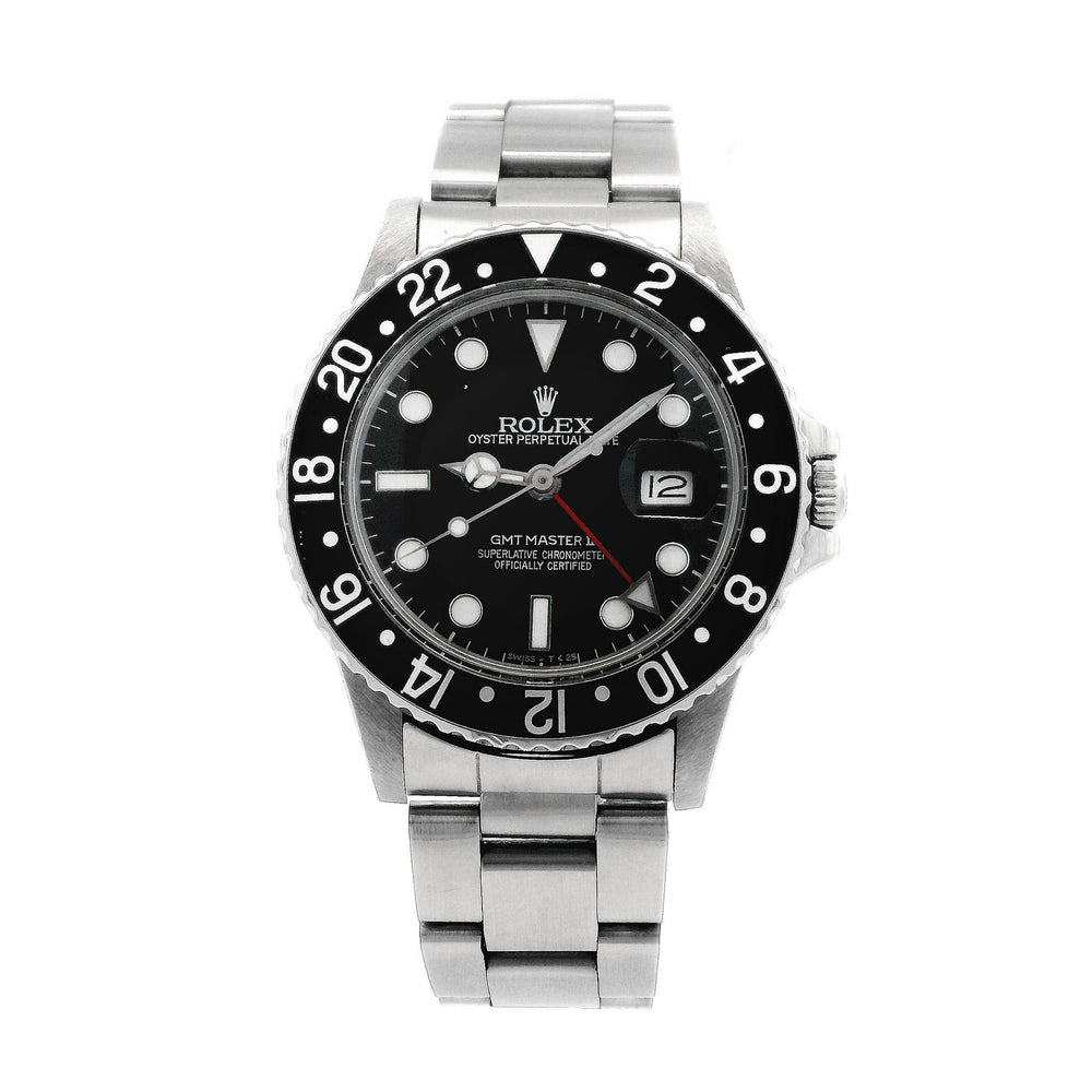 Rolex GMT Master II 40mm Stainless Steel 16750