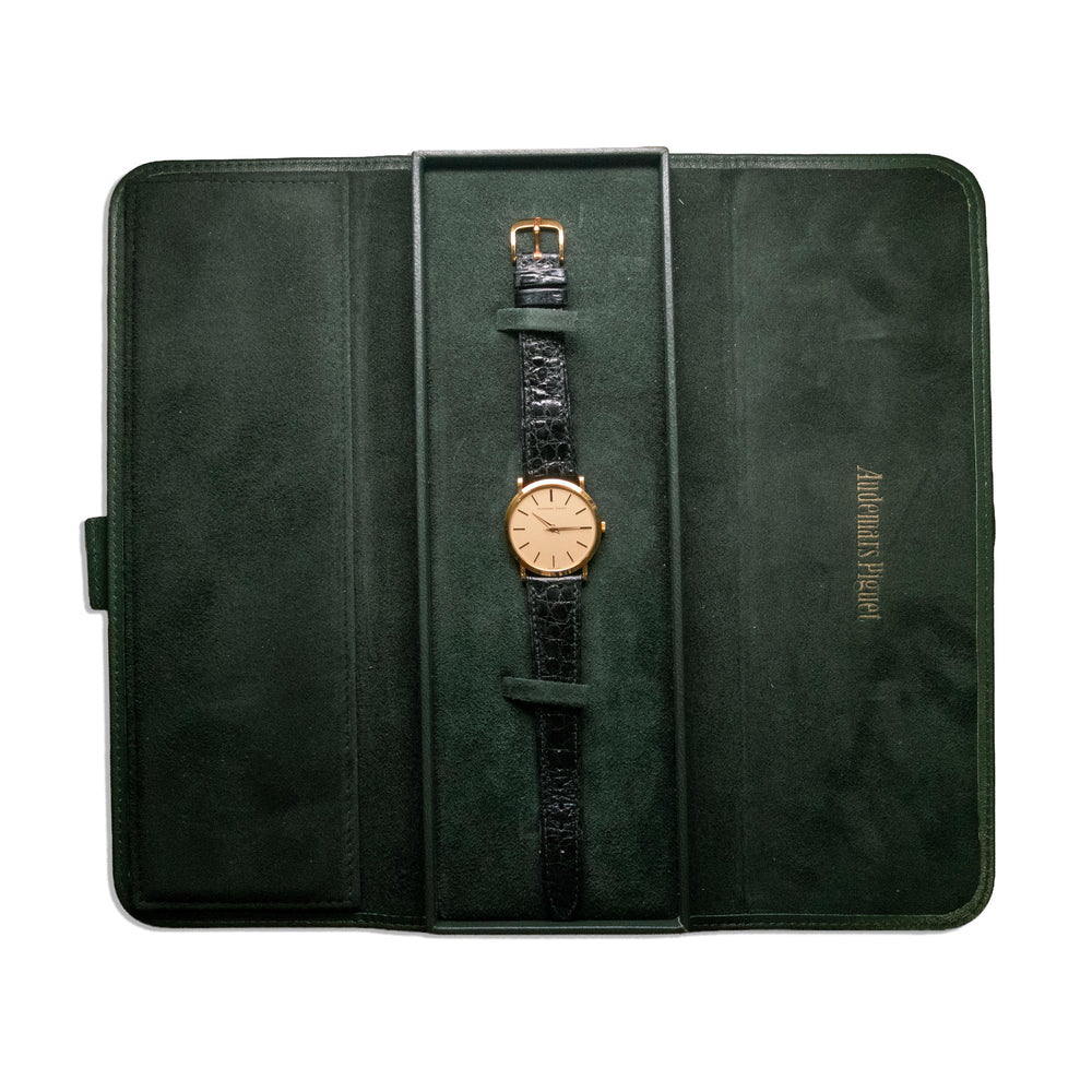 Audemars Piguet Ultra Thin 18k YG 14273 B&P