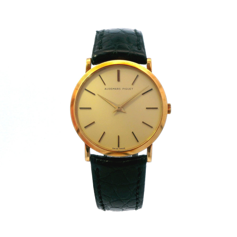 Audemars Piguet Ultra Thin 18k YG 14273 B&P