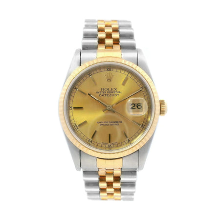 Rolex Datejust 36mm SS/Yellow Gold 162666