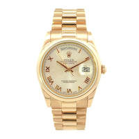 Rolex Day-Date 36mm 18k Yellow Gold 118235