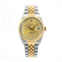 Rolex Datejust 36mm SS/Yellow Gold 16013