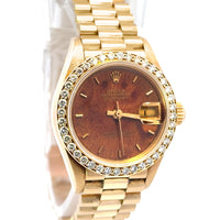 Rolex Datejust 26mm 18k Yellow Gold Diamond 69178