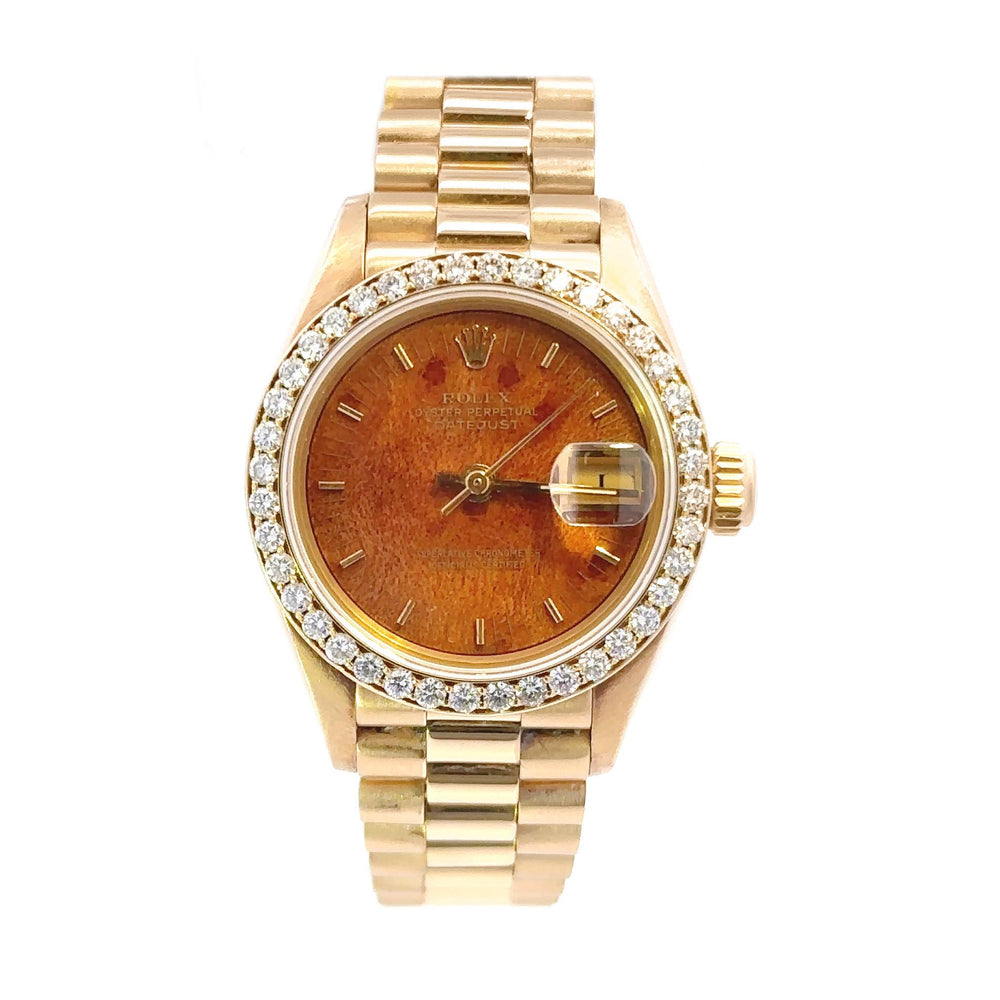Rolex Datejust 26mm 18k Yellow Gold Diamond 69178