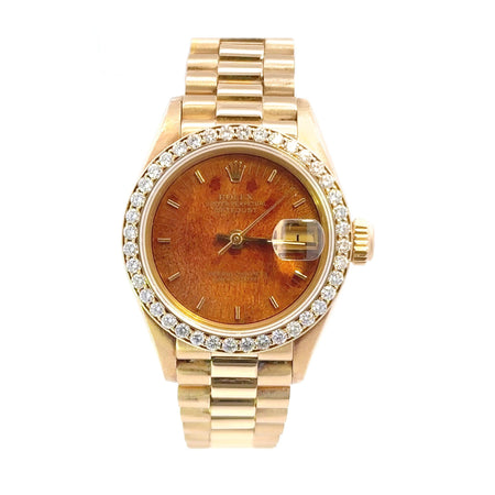Rolex Datejust 26mm 18k Yellow Gold Diamond 69178