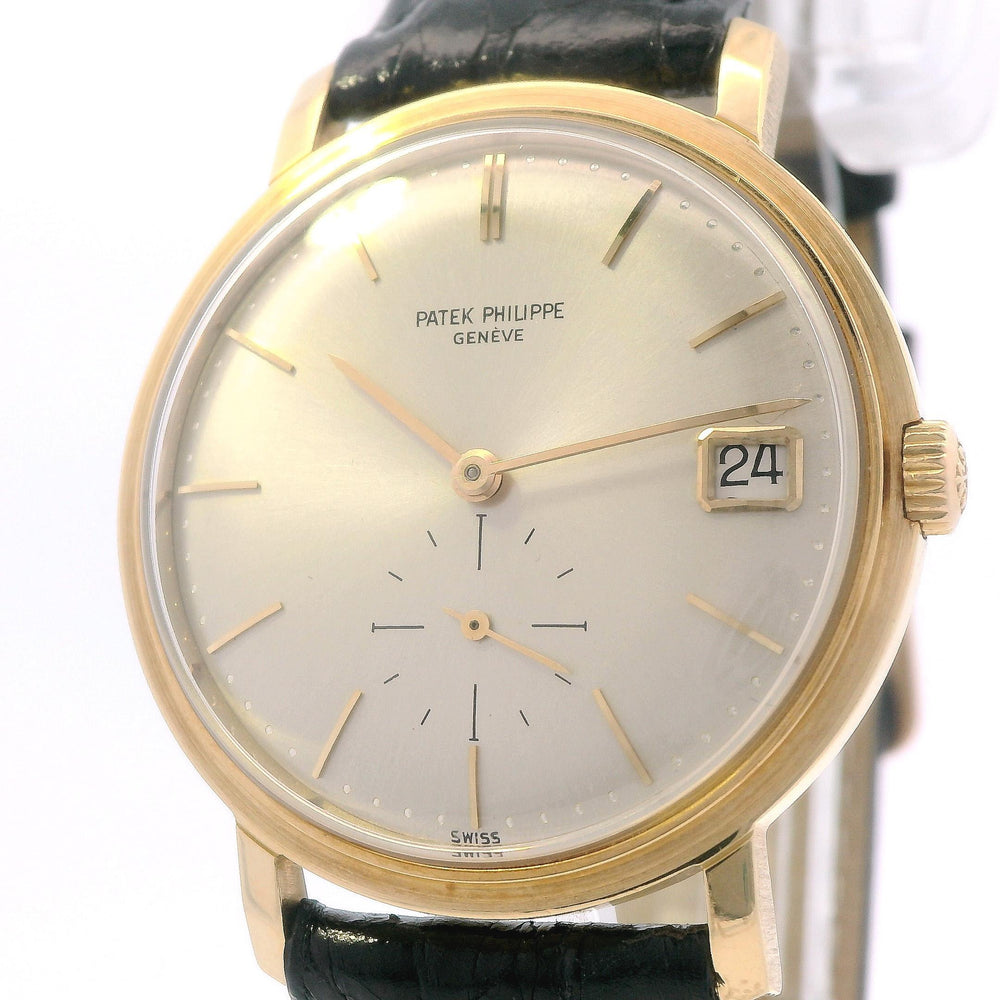 Patek Philippe Calatrava 34mm Water Resistant 18k YG 3514