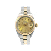 Rolex Tiffany & Co Date 26mm SS/Yellow Gold