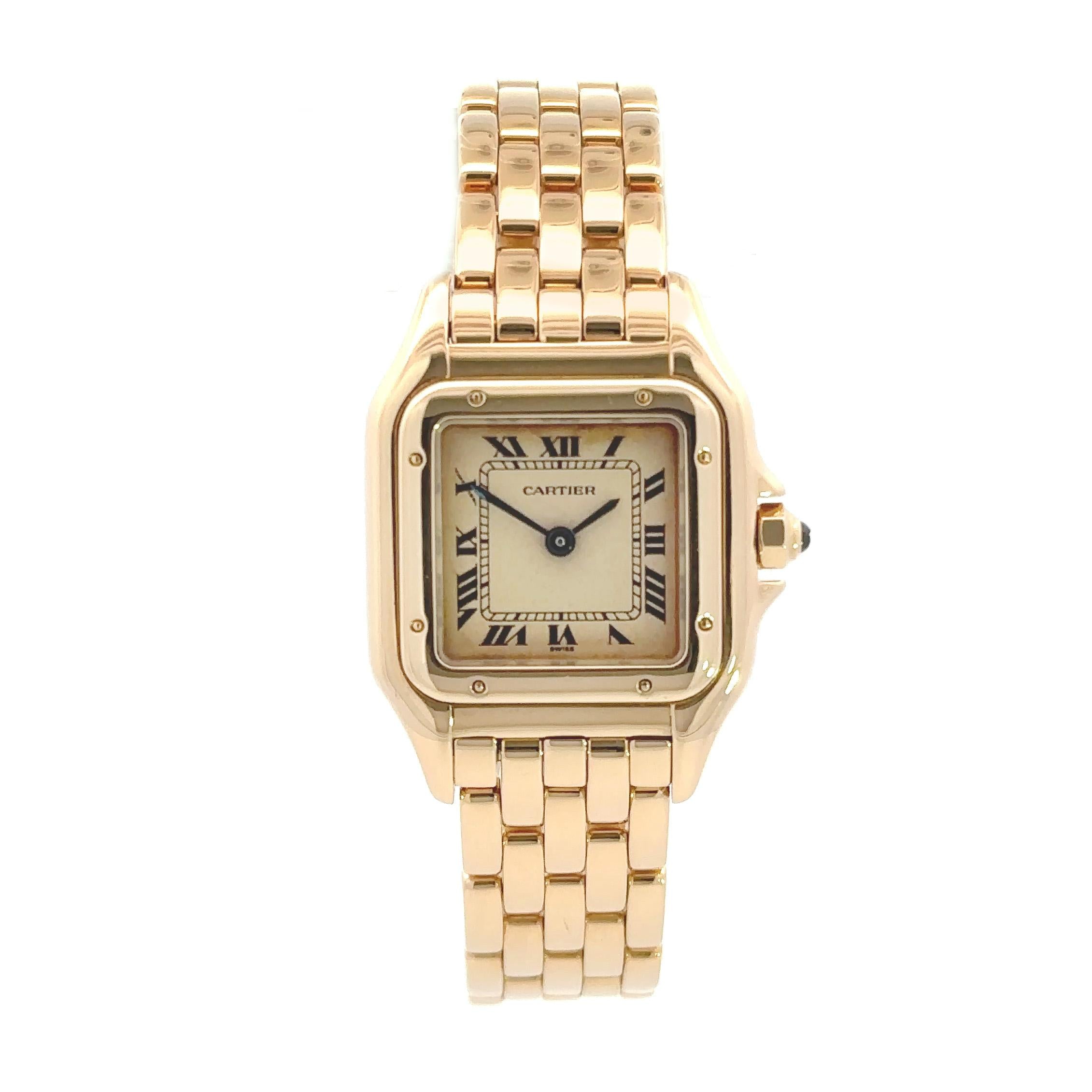 Cartier Panthere 22mm 18k Yellow Gold 8869