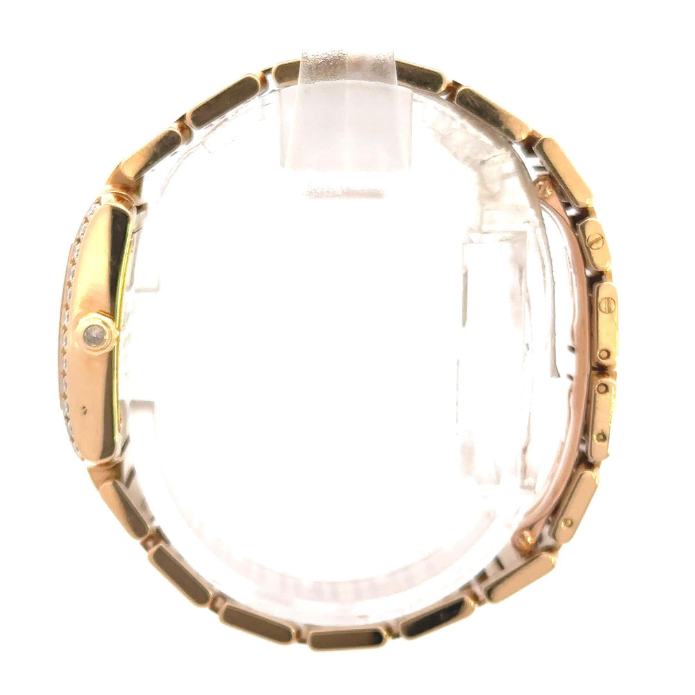 Cartier Tank Francaise 18k Yellow Gold Diamond 2385
