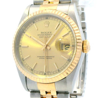 Rolex Datejust 36mm SS/Yellow Gold i16233