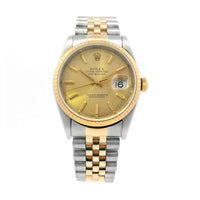 Rolex Datejust 36mm SS/Yellow Gold 16233