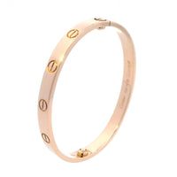 Cartier 18k Rose Gold Love Bracelet 16