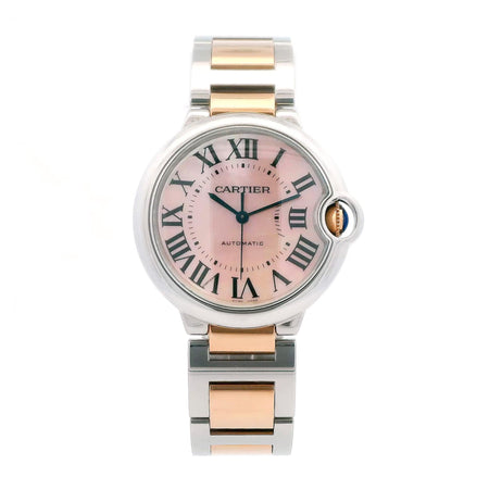Cartier Balon Bleu 36mm Stainless Steel/Rose Gold 3284