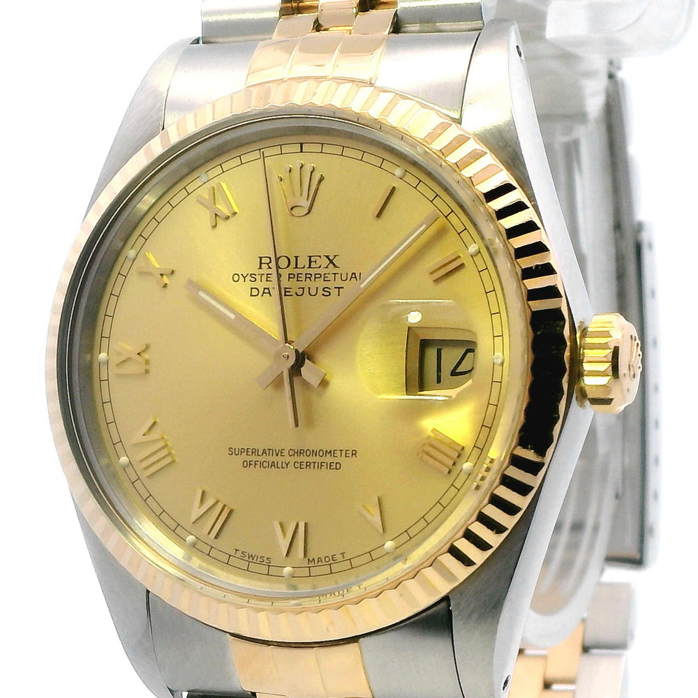 Rolex Datejust 36mm SS/Yellow Gold 16013