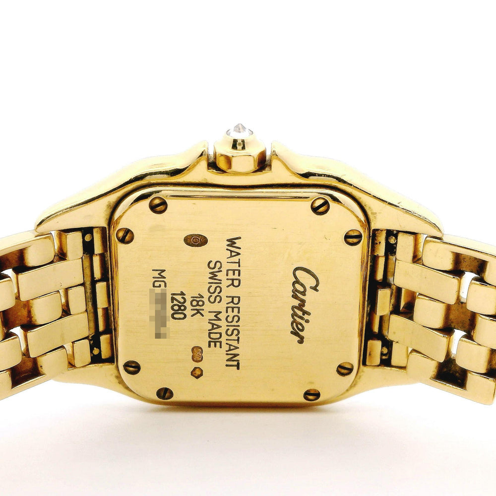 Cartier Panthere 27mm 18k YG Diamond 1280