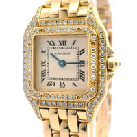 Cartier Panthere 27mm 18k YG Diamond 1280