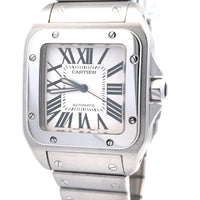 Cartier 100 265 Santos Stainless Steel