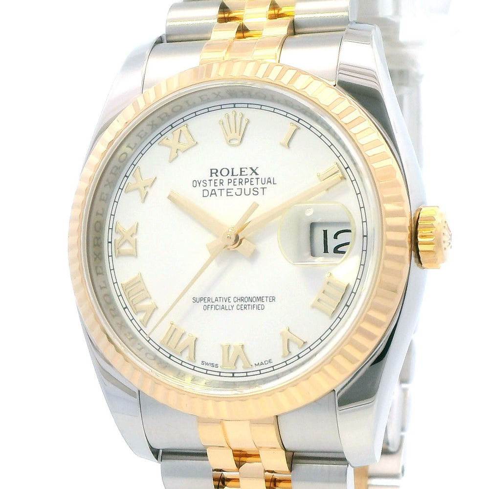 Rolex Datejust 36mm Stainless Steel/Yellow Gold 116233