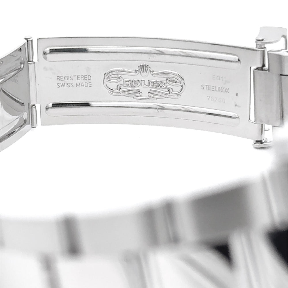 Rolex Yachtmaster 40mm Stainless Steel with Platinum Bezel 16622